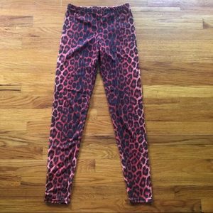 Topshop Leopard Leggings